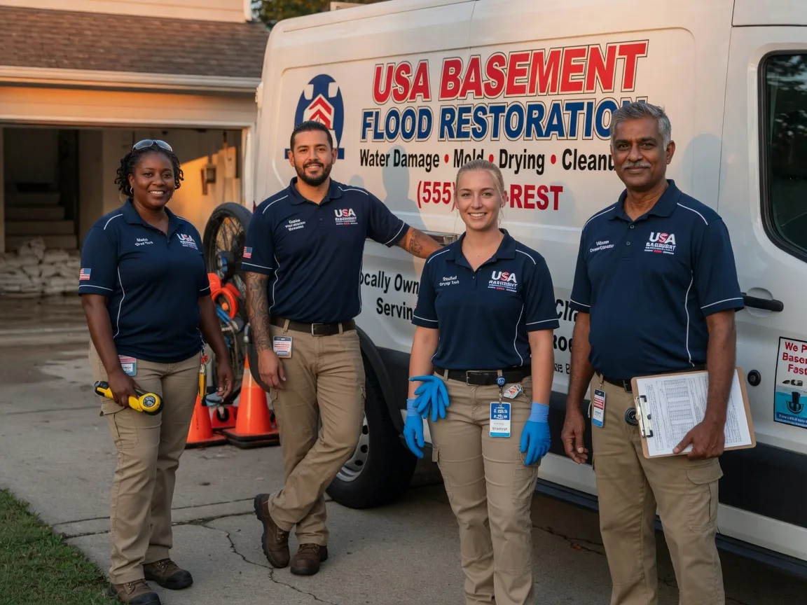 Basement Flood Cleanup company in Weleetka, OK